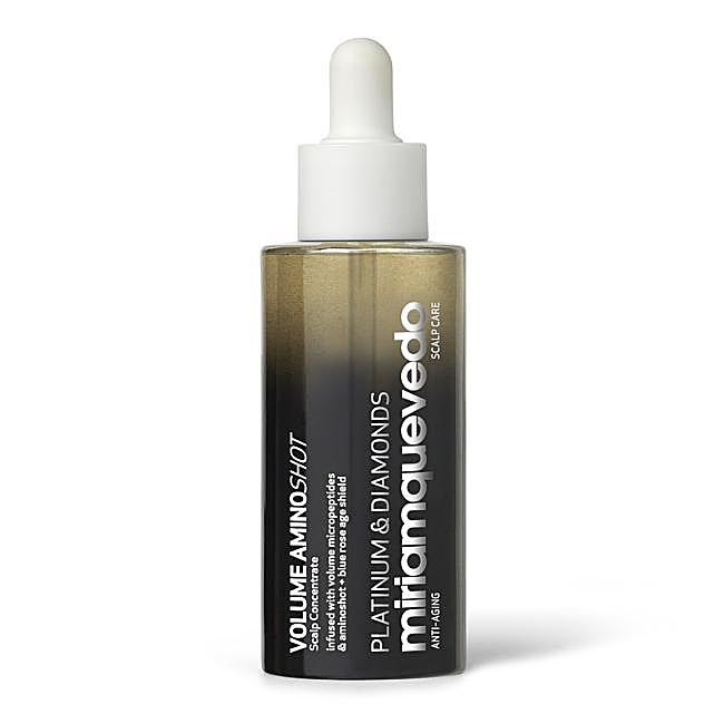 Concentré pour le cuir chevelu AminoShot Volume Platinum & Diamonds par Miriam Quevedo.